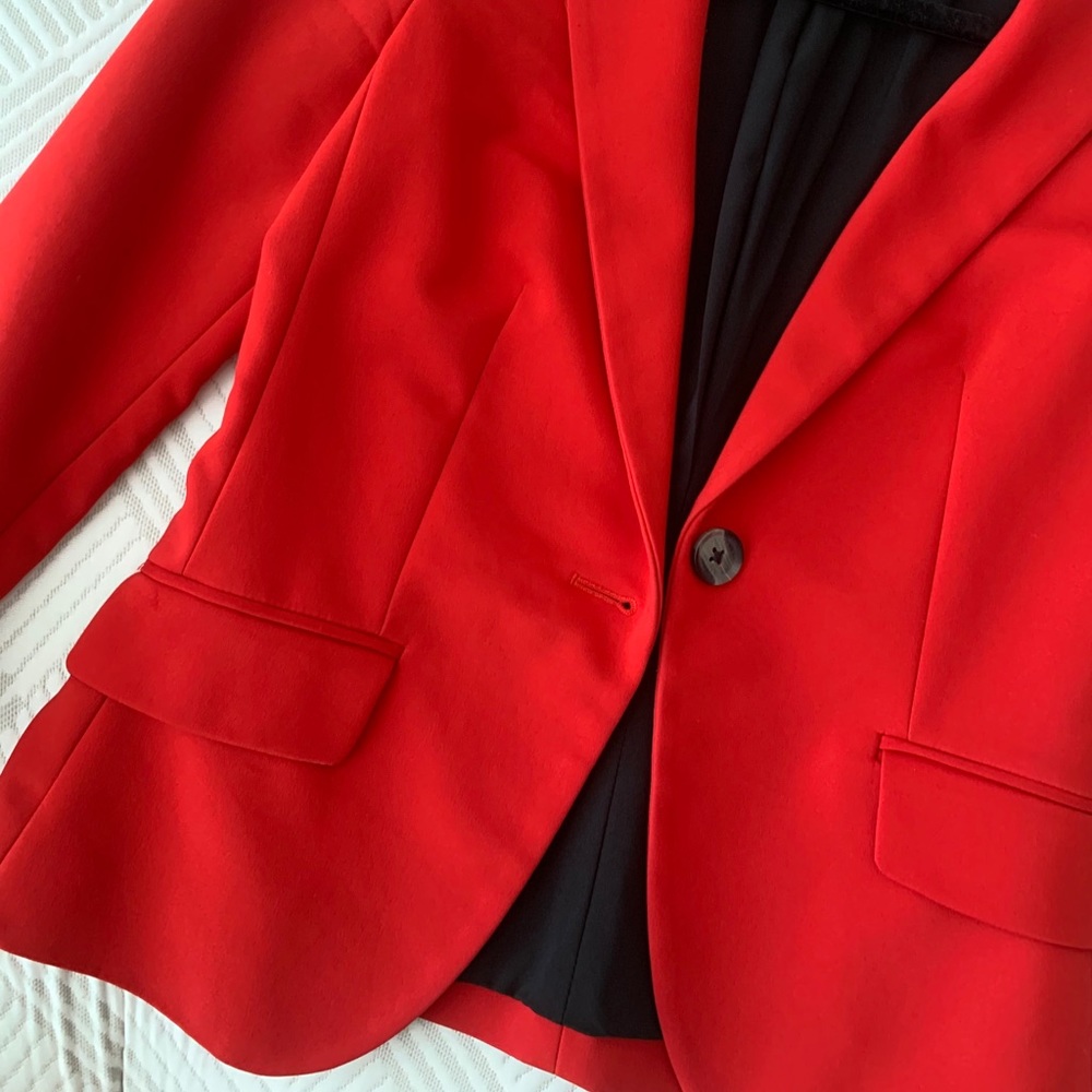 Express Red Blazer